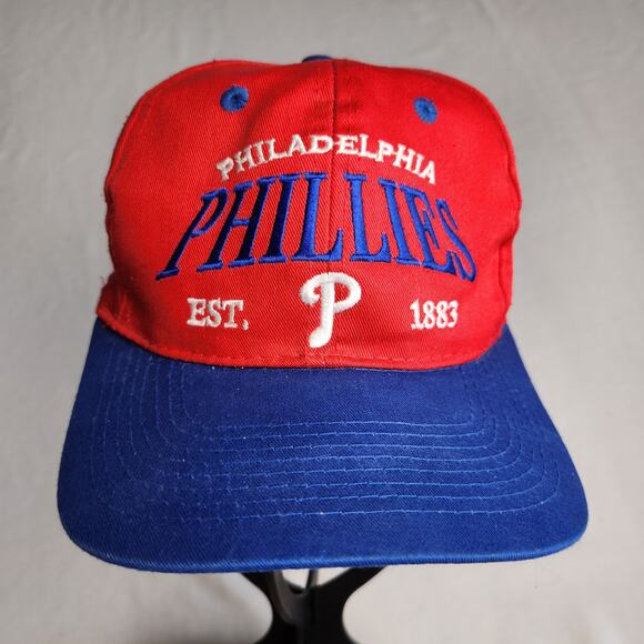 Phillies Baseball Hat Signed Terry Francona Snap Back Vintage - Picture 2 of 11